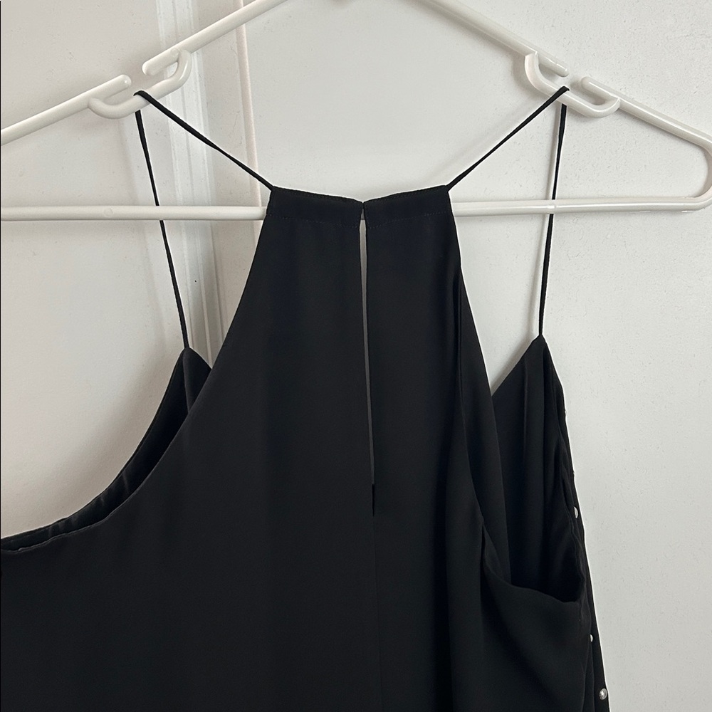 EXPRESS Black Silver Stud Racerback Cami Tank Top - Picture 4 of 7